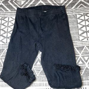Frilly black leggings by Carter’s
